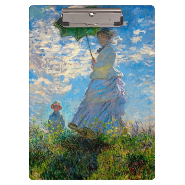 Pranchetas Impressionismo de Monet Woman (Frente)