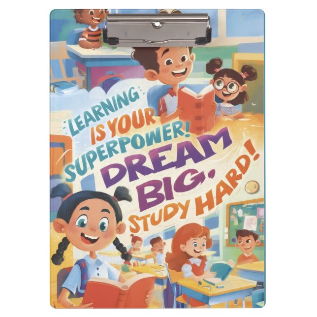 Pranchetas Inspiring Clipboard for Young Learners (Frente)