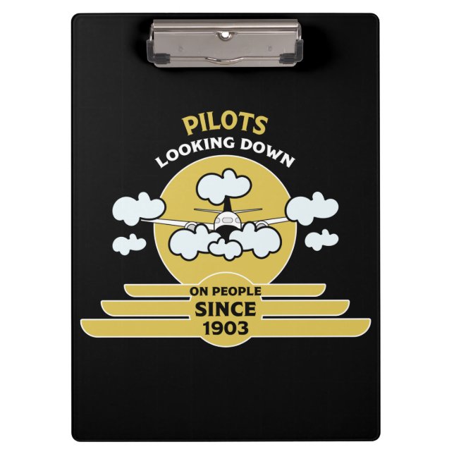 Pranchetas Instrutor Voador | Escola de Voo | FORMANDO | Pro (Frente)