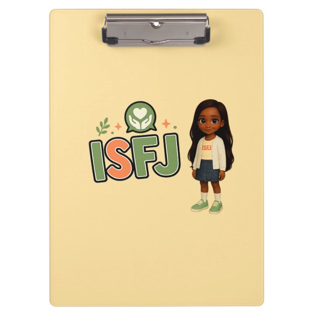 Pranchetas ISFJ — A Guardiã da Harmonia (Frente)