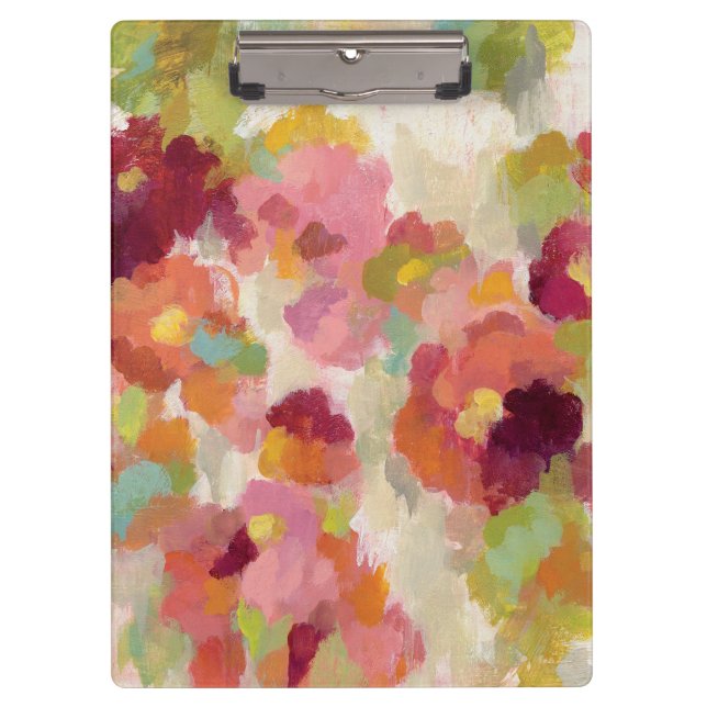 Pranchetas Jardim coral e esmeralda (Frente)