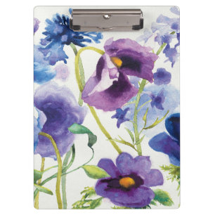 Pranchetas Jardim misturado azul e roxo
