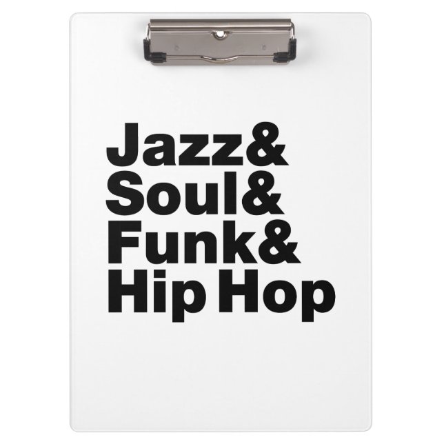 Pranchetas Jazz & Soul & Funk & Hip Hop (Frente)