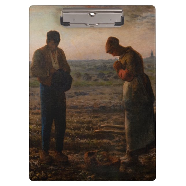 Pranchetas Jean-Francois Millet - Angelus (Frente)