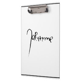 Pranchetas Jeanne d'Arc Saint Joan in heaven faith Signature