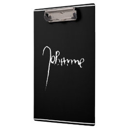 Pranchetas Jeanne d'Arc Saint Joan in heaven faith Signature