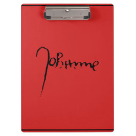 Pranchetas Jeanne d'Arc Saint Joan in heaven faith Signature