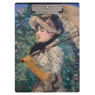 Pranchetas Jeanne (Primavera) Por Édouard Manet