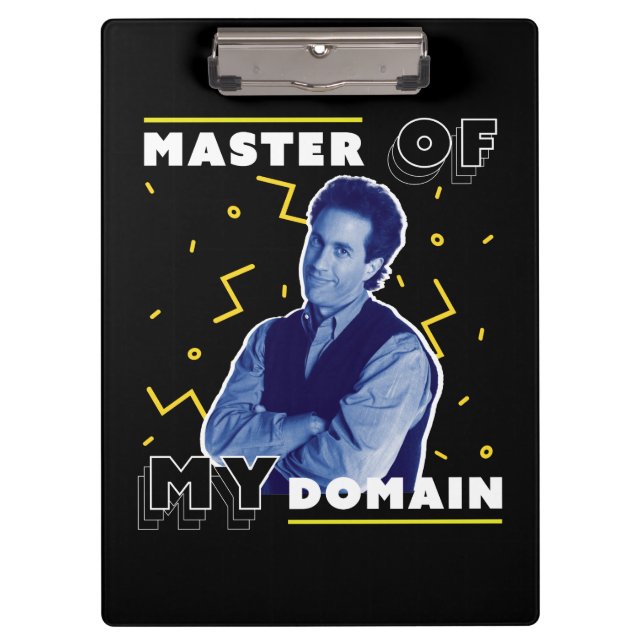 Pranchetas Jerry Seinfeld | Master of My Domain (Frente)