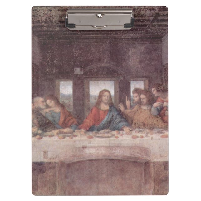 Pranchetas Jesus "Yeshua" A Última Ceia, Leonardo da Vinci (Frente)