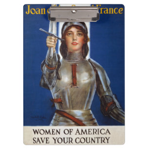 Pranchetas Joana d'Arc: A Donzela de Orléans, Heroína Cavalei