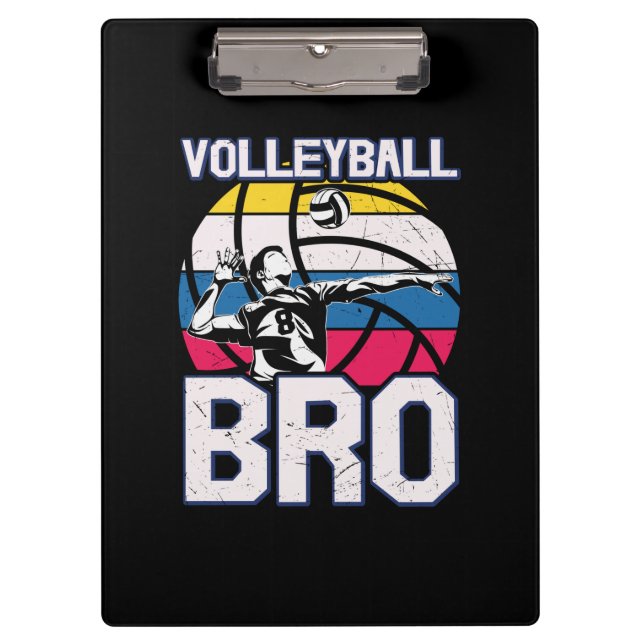 Pranchetas Jogador de Voleibol | Voleibol Bro (Frente)