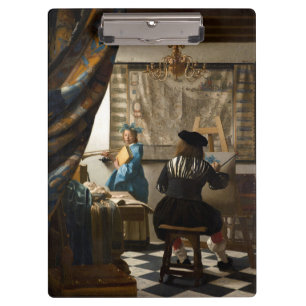 Pranchetas Johannes Vermeer - A Alegoria da Pintura