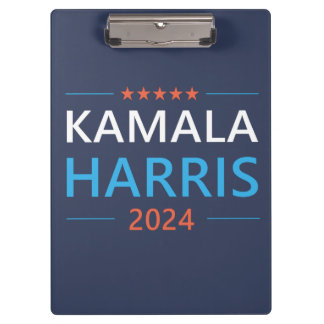 Pranchetas Kamala Harris para Presidente 2024 Democrata