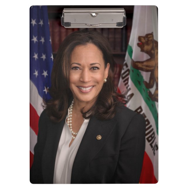 Pranchetas Kamala Harris Vice-Presidente dos EUA, Biden 2024 (Frente)