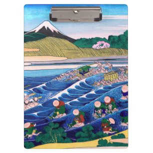 Pranchetas Katsushika Hokusai - Fuji do Kanaya no Tokaido