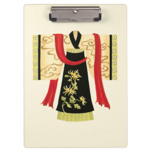 Pranchetas Kimono tradicional japonês com Impressão floral