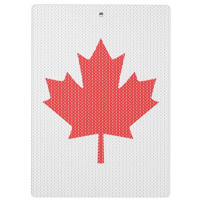 Pranchetas Knit Style Maple Leaf Knitting Motif (Verso)