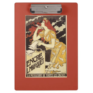 Pranchetas L. Marquet Tinta Vermelho-Dirigiu a mulher & a