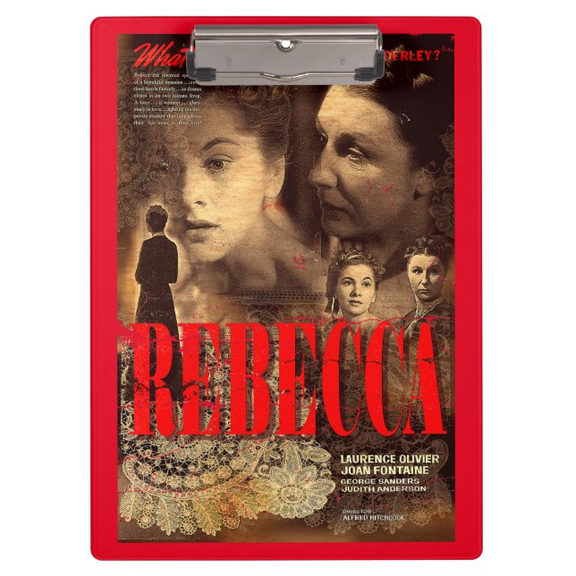 Pranchetas La Señora Danvers le da la bienvenida (Frente)