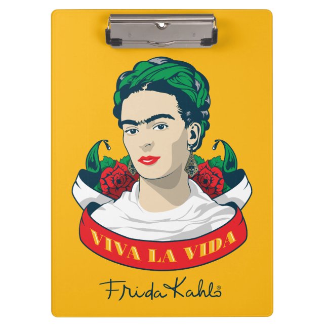Pranchetas La Vida de Frida Kahlo | Viva (Frente)