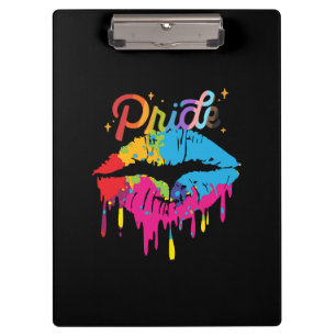 Pranchetas Lábios Pride Rainbow LGBTQ LÁBIOS