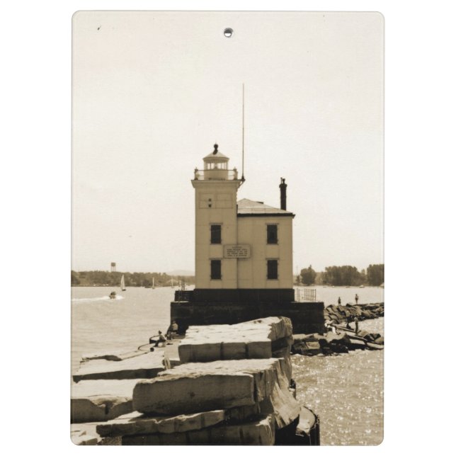 Pranchetas Lago Erie Lighthouse (Verso)
