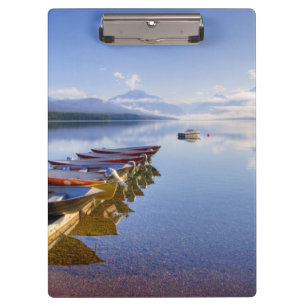 Pranchetas Lago McDonald, Parque Nacional Glacier, Montana,