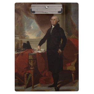 Pranchetas Lansdowne Portrait: Presidente dos EUA George Wash