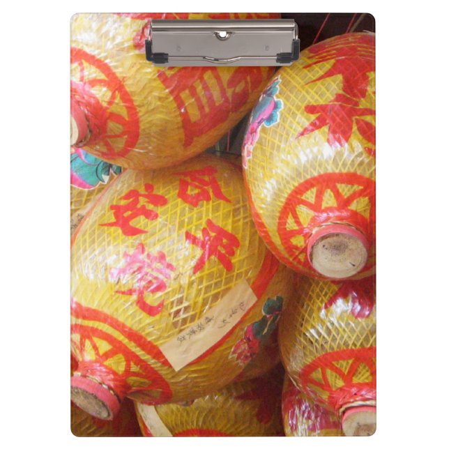 Pranchetas Lanteras de Papel Chinês Sortudos (Frente)