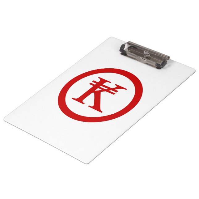 Pranchetas Laos Kip Lao / Sinal de dinheiro do Laos (Inclinado)