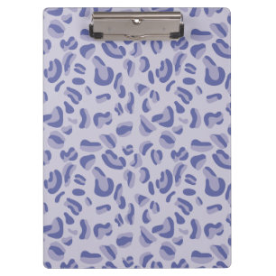 Pranchetas Lavanda de padrão-leopardo roxo