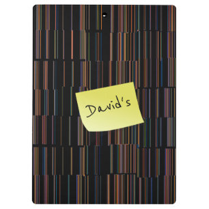 Pranchetas Legal Engraçado Personalizado, Multicolorido Stri