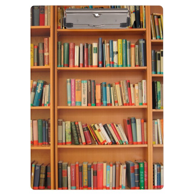 Pranchetas Leitura do worm da biblioteca de livros da estante (Frente)