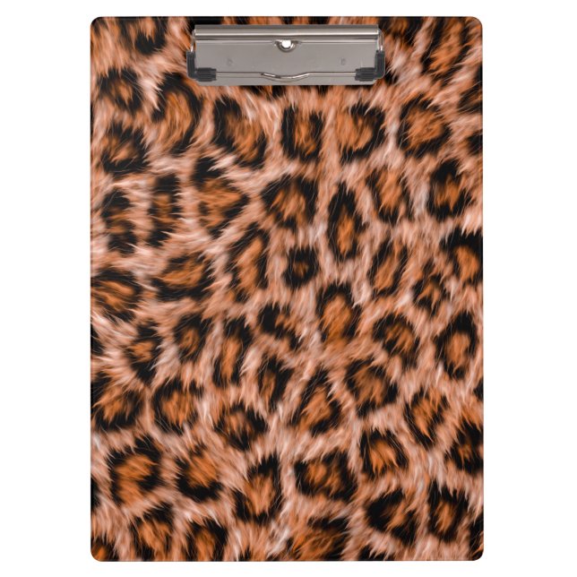 Pranchetas Leopard Jaguar Cat Brown fur Pattern-24609 (Frente)