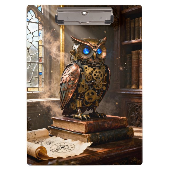 Pranchetas Library Owl (Frente)