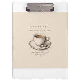 Pranchetas Life Begins After Espresso | Vintage Coffee Lover