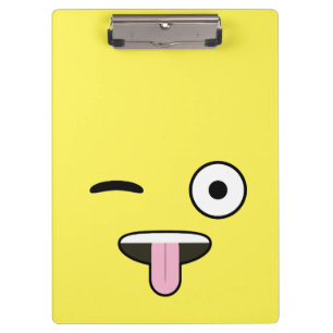Pranchetas Língua para fora Emoji