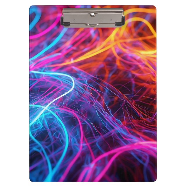 Pranchetas Linhas Neon (Frente)