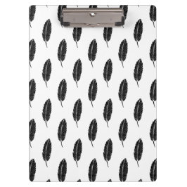 Pranchetas Linoco de pena russa preto-e-branco