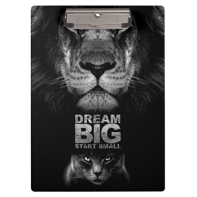 Pranchetas Lion Dream BIG Start Small (Frente)