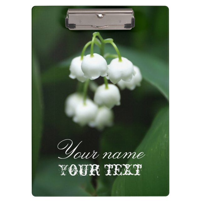 Pranchetas Lírios brancos (Frente)