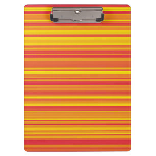 Pranchetas Listras Laranja Vermelho Amarelo
