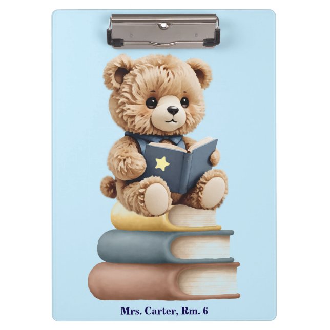 Pranchetas Little Reading Bear (Frente)