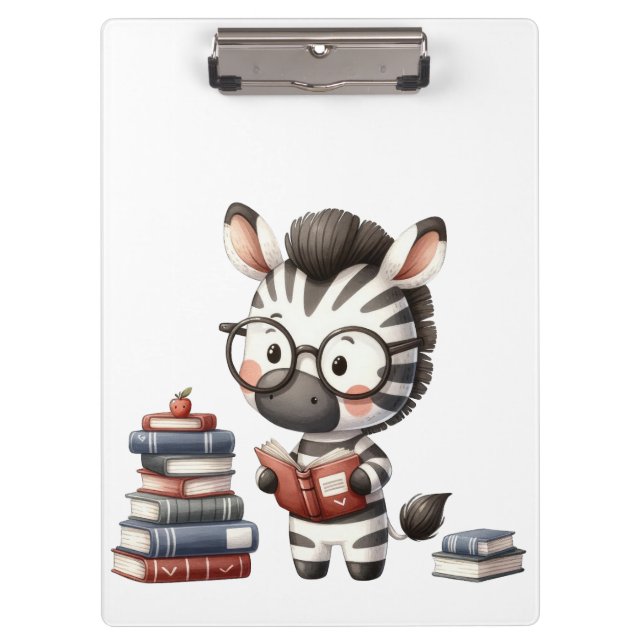 Pranchetas Livros de Leitura da Zebra. (Frente)