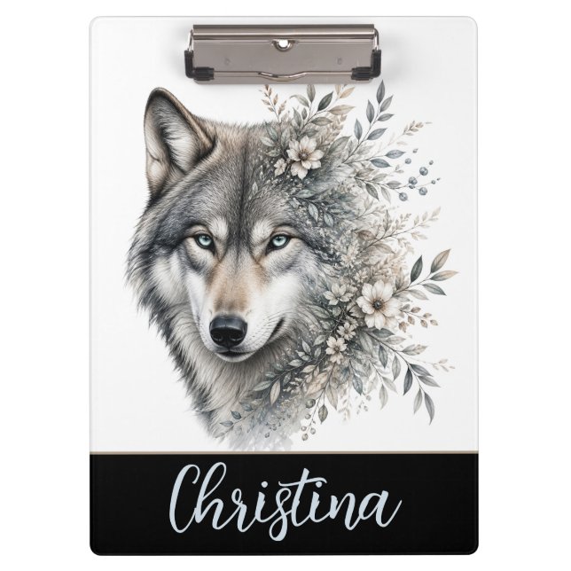 Pranchetas Lobo Personalizado  (Frente)