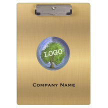 Logotipo comercial Dourado