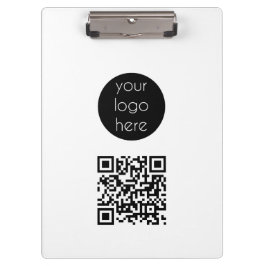 Pranchetas Logotipo comercial Empresa Promocional QR