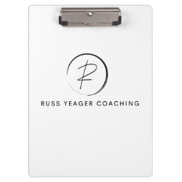 Pranchetas Logotipo da assinatura de treinamento de Russ Yeag