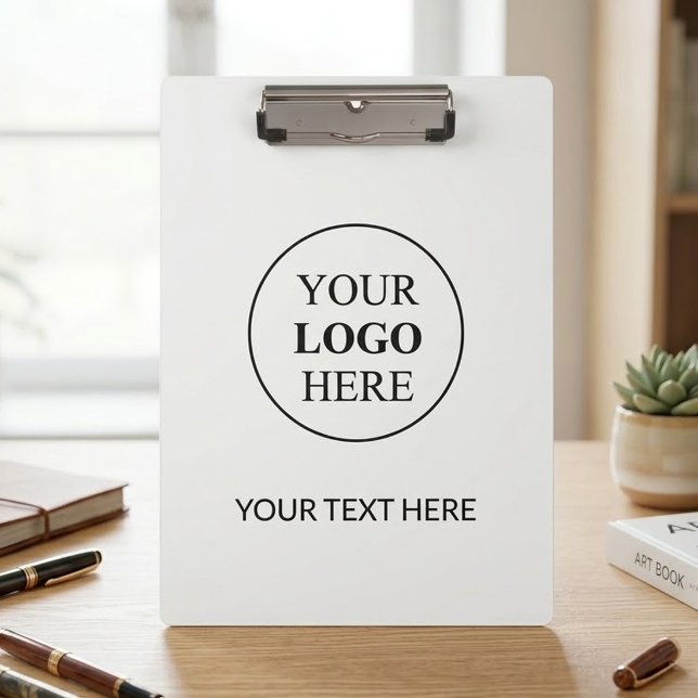 Pranchetas Logotipo Promocional Personalizado – Sem Pedido Mí (Criador carregado)
